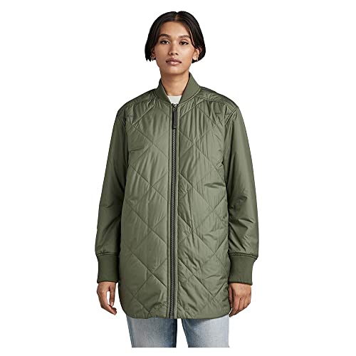 G-STAR RAW Damen Padded Bomber Collar Jacke, Grün (lt hunter D22045-B958-8165), XL von G-STAR RAW