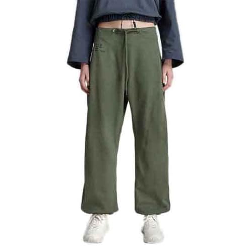 G-STAR RAW Damen Snow Wide Leg Jogginghose, Grün (lt hunter D22243-D163-8165), M von G-STAR RAW