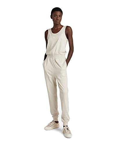 G-STAR RAW Damen Sports GR Jumpsuit, Weiß (dk talc D21635-B771-A488), M von G-STAR RAW