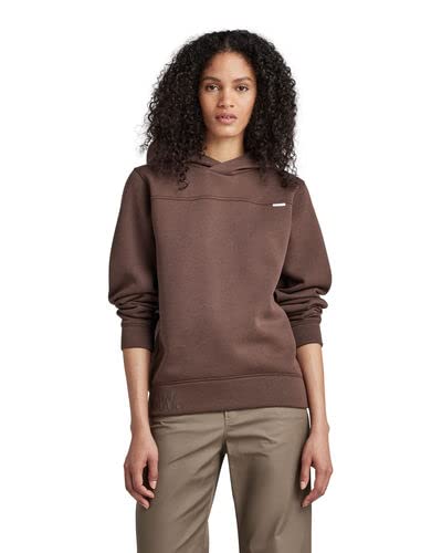 G-STAR RAW Damen Thistle Back Graphic Hoodie, Braun (chocolat D22358-A971-285), XS von G-STAR RAW