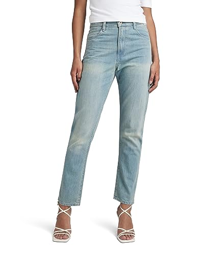 G-STAR RAW Damen Virjinya Slim Jeans, Blau (vintage hawaiian ocean D21078-C966-C949), 28W / 32L von G-STAR RAW