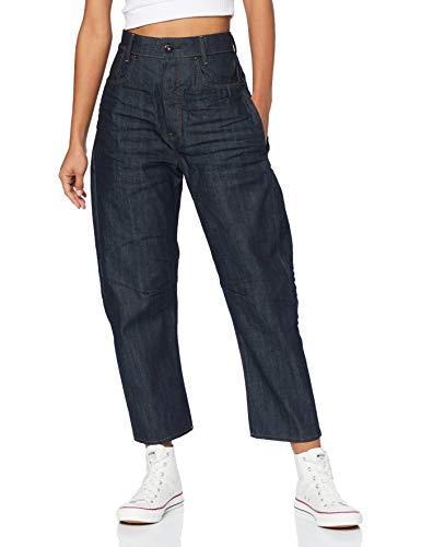 G-STAR RAW Damen C-Staq 3d Boyfriend Crop Jeans C, Blau (3d raw denim D17869-B988-1241), 27W / 32L von G-STAR RAW