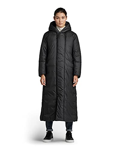 G-STAR RAW Damen G - Whistler Padded Extra Long Parka, Schwarz (dk black D20215-B958-6484), XXL von G-STAR RAW