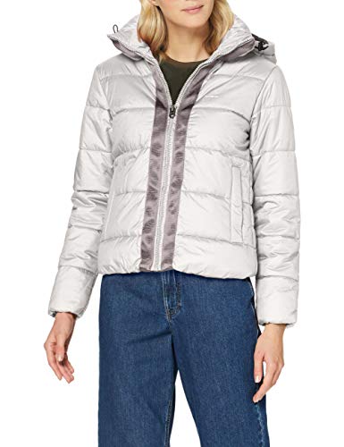 G-STAR RAW Damen Meefic Hooded Padded Jacke, Grau (cool grey D17597-B958-1295), M von G-STAR RAW