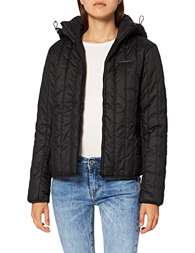 G-STAR RAW Damen Meefic Vertical Quilted Jacke, Schwarz (dk black D20114-B958-6484), L von G-STAR RAW