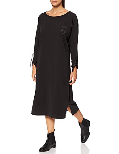 G-STAR RAW Damen Raglan Back Snaps Kleid, Schwarz (dk Black D20450-A764-6484), XS von G-STAR RAW