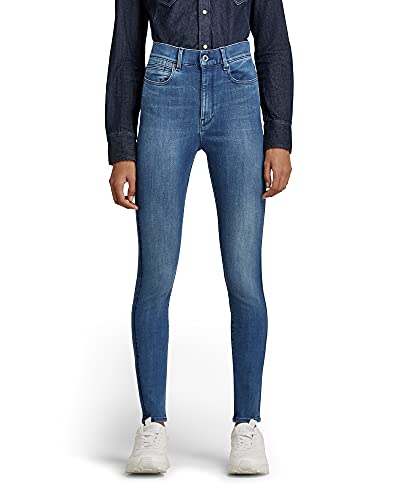 G-STAR RAW Damen G-Star Shape Skinny Jeans, Blau (medium aged D21631-9425-071), 27W / 28L von G-STAR RAW