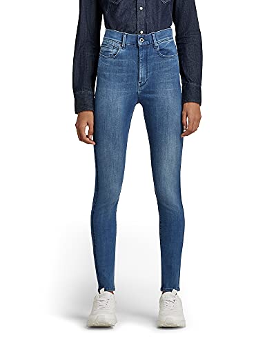G-STAR RAW Damen G-Star Shape Skinny Jeans, Blau (medium aged D21631-9425-071), 27W / 32L von G-STAR RAW