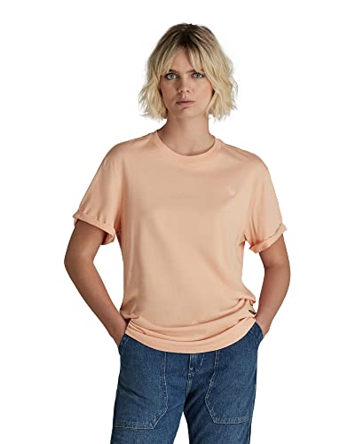 G-STAR RAW Damen Lash Fem Loose Top, Rosa (peach nougat D16902-4107-C962), M von G-STAR RAW