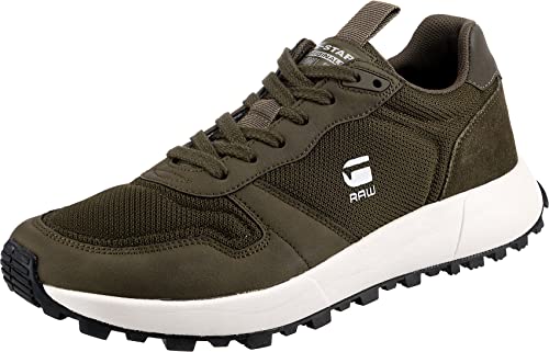 G-star Raw Herren THEQ Run MSH M Sneaker, Olive, 44 EU von G-STAR RAW