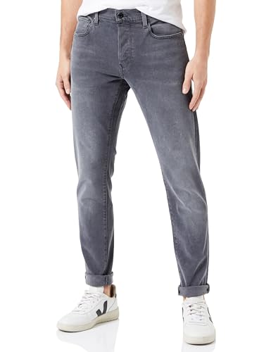 G-STAR RAW Men's 3301 Slim Jeans, Grau (Faded Blade 51001-C910-C778), 30W / 34L von G-STAR RAW