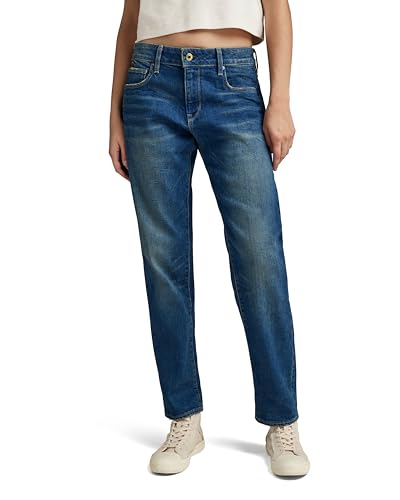 G-STAR RAW Damen Kate Boyfriend Jeans, Blau (Antic Faded Oregon Blue D15264-B631-B820), 30W / 30L von G-STAR RAW