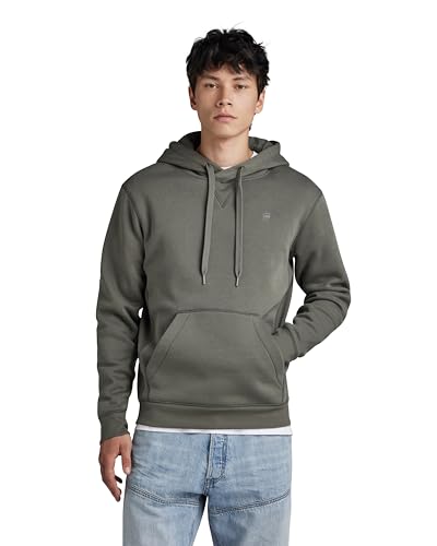G-STAR RAW Herren Premium Core Hooded Sweatshirt, Grau (gs grey D16121-C235-1260), XL von G-STAR RAW