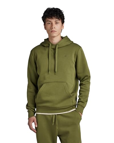 G-STAR RAW Herren Premium Core Hooded Sweatshirt, Grün (sage D16121-C235-724), M von G-STAR RAW