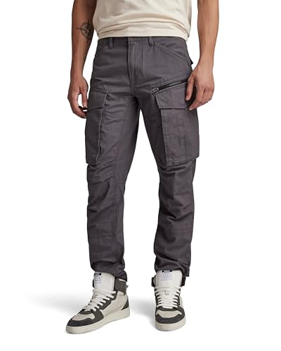 G-STAR RAW Herren Rovic Zip 3D Regular Tapered Hose, Grau (grey asphalt D02190-D213-G277), 30W / 30L von G-STAR RAW