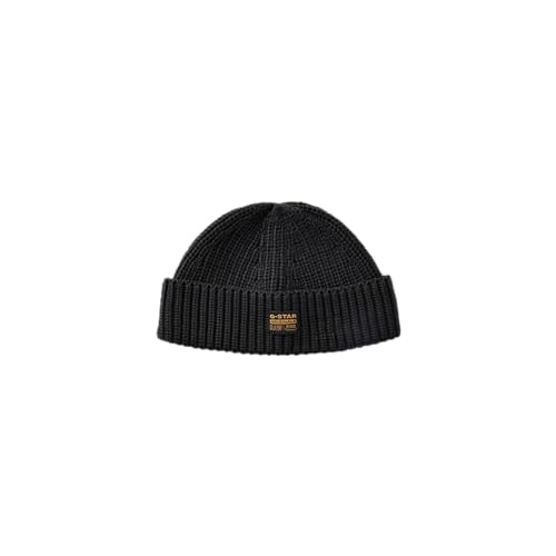 G-STAR RAW Herren Originals Fisherman Beanie, Schwarz (dk black D24321-B146-6484), PC von G-STAR RAW