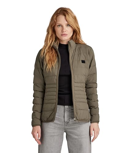 G-STAR RAW Damen Packable Light Weight Padded Jacke, Braun (turf D24260-B958-273), S von G-Star RAW