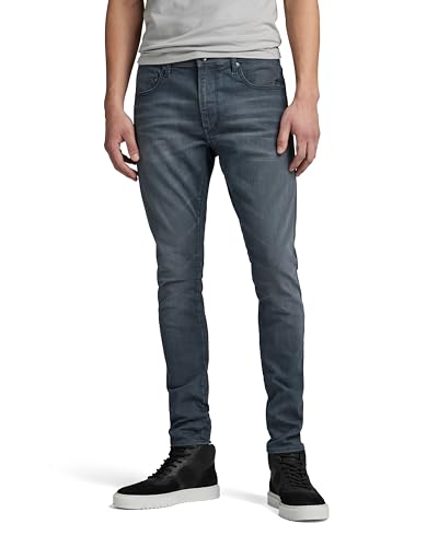 G-Star Herren Revend FWD Skinny Jeans Blau 30W / 32L von G-Star Raw