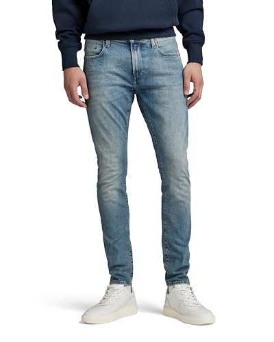 G-Star Herren Revend FWD Skinny Jeans Blau 30W / 34L von G-Star Raw