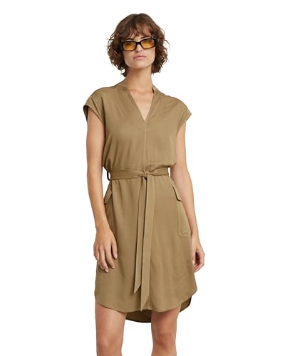 G-Star RAW Women's Saharienne Wmn Casual Dress, Beige (Safari D24622-D573-B444), Large von G-STAR RAW