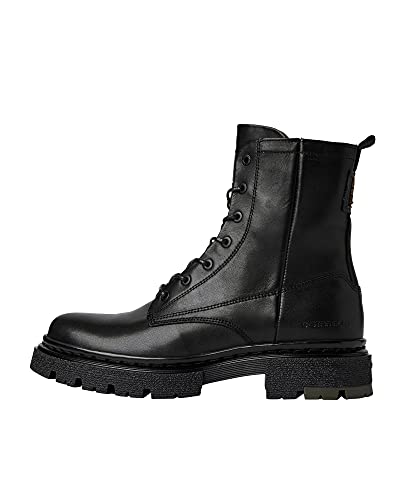 G-Star Raw Footwear Damen KAFEY HGH LACE LEA W 0999 BLK 38 Ankle Boot, Schwarz Black 990, EU von G-STAR RAW