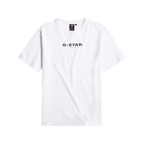 G-Star Jungen Kids T-Shirt Loose, Weiß (White D24999-01-110), 14 von G-Star RAW