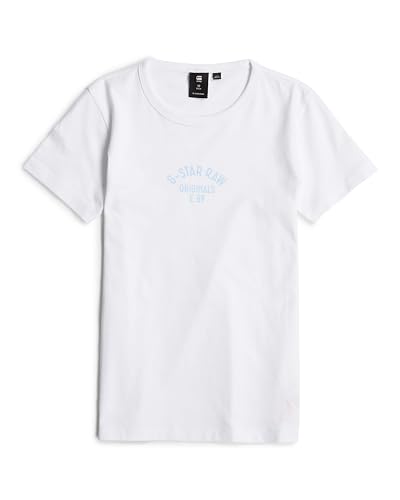 G-Star Madchen Kids Top Regular, Weiß (White D24973-01-110), 10 von G-Star RAW