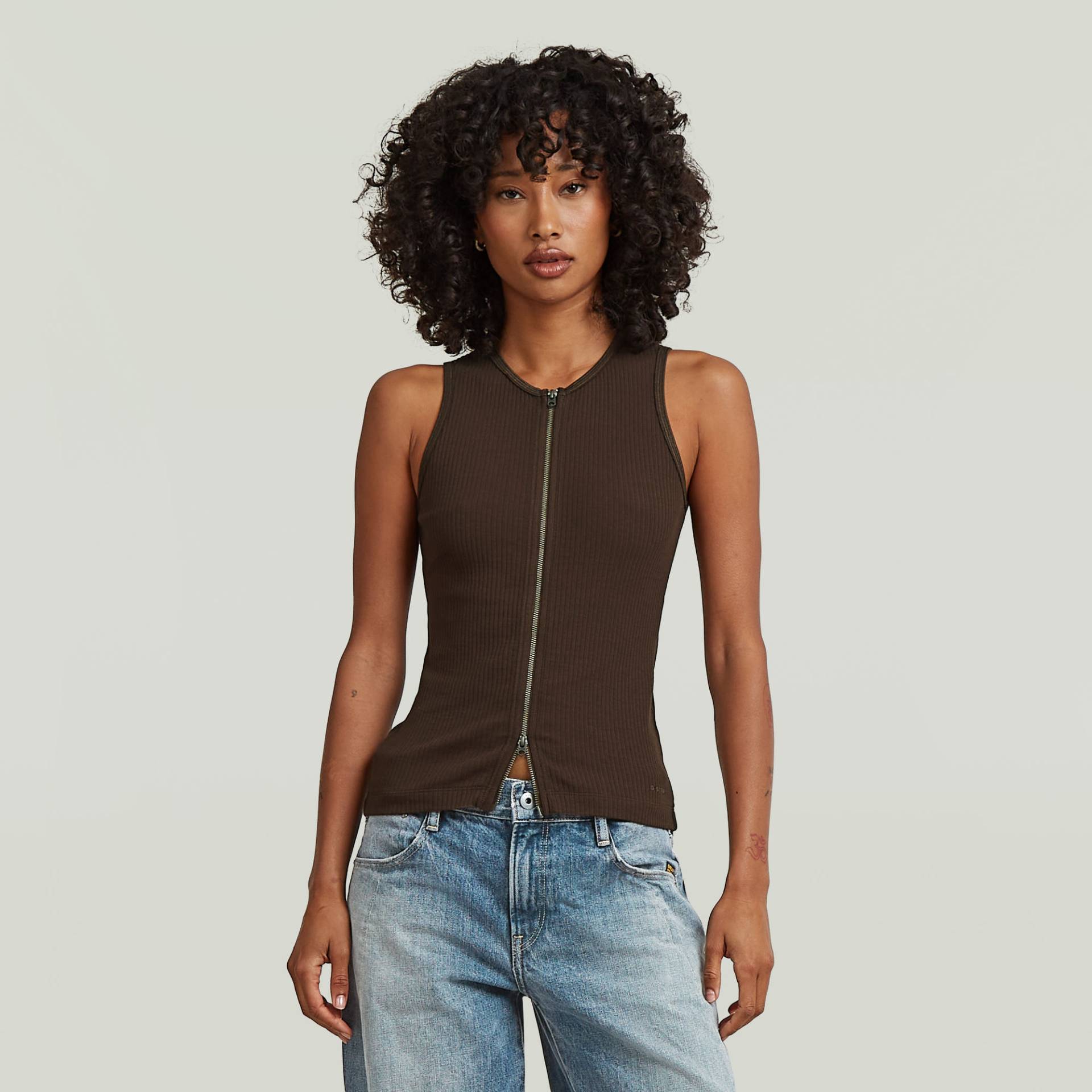 2 Way Slim Rib Tank von G-STAR