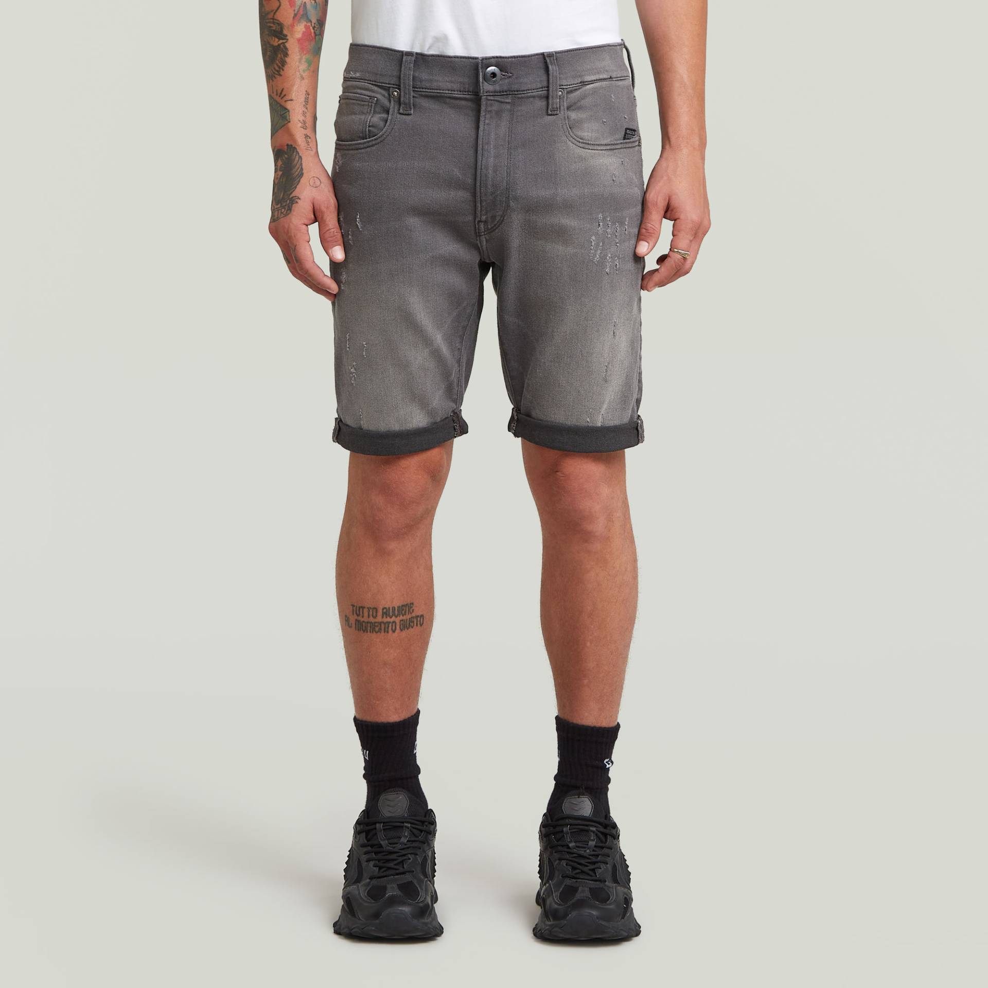 3301 Slim Denim Shorts von G-STAR