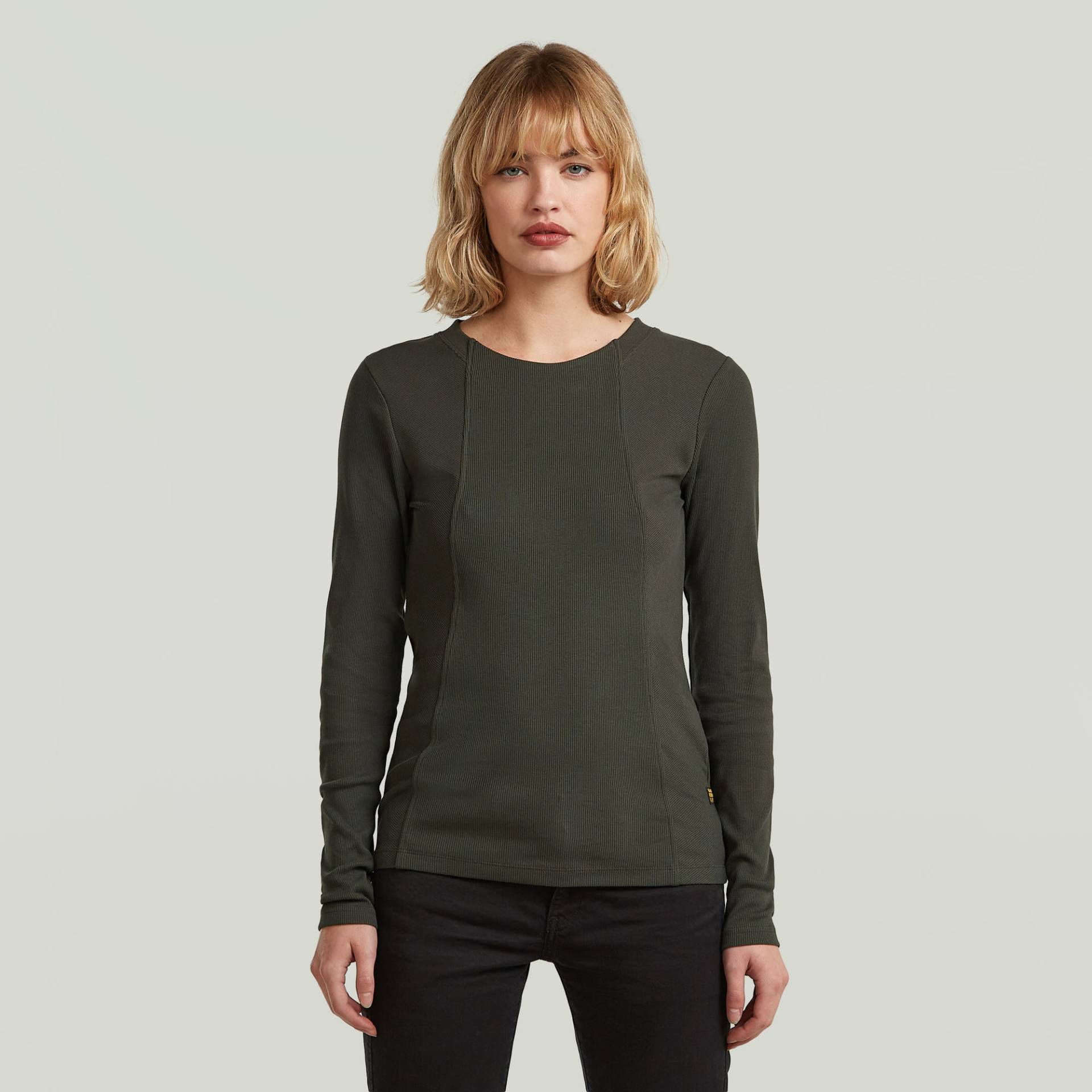 A Line Slim Rib T-Shirt von G-STAR