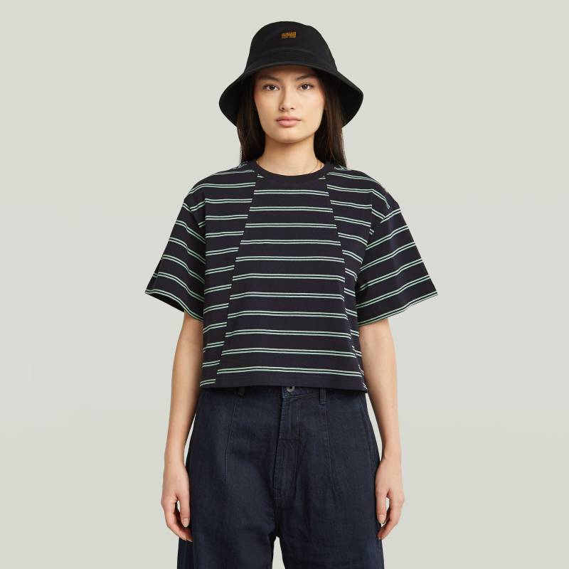 A Line Stripe Boxy T-Shirt von G-STAR