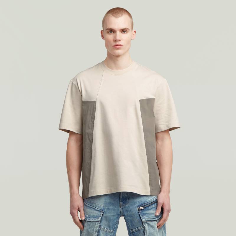 A-Line Woven Mix Boxy T-Shirt von G-STAR
