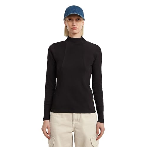 A line Slim Rib Mock t ls wmn von 8719965012981