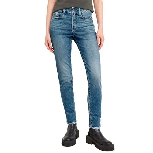 G-Star Damen Ace 2.0 Slim Straight Jeans Jeans, Blau (Sun Faded Ice Nuclei D23638-d760-g732), 27W / 34L von G-Star RAW