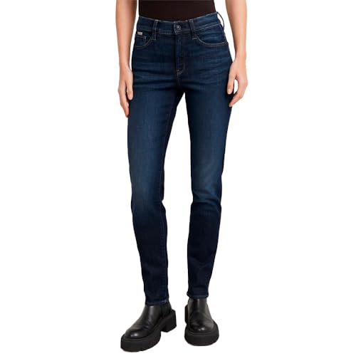G-Star Damen Ace 2.0 Slim Straight Jeans Jeans, Blau (Worn in Zonal Wind D23638-d760-g729), 25W / 30L von G-Star RAW