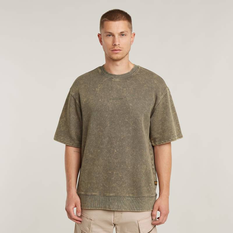 Acid Wash Loose Sweater von G-STAR
