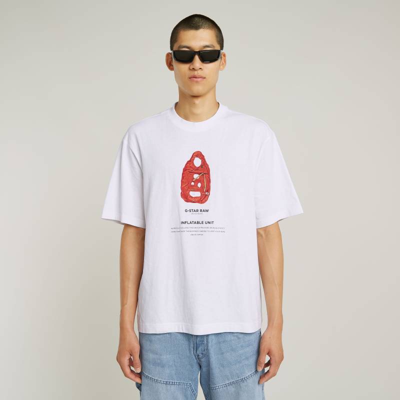 Archive Print Boxy T-Shirt von G-STAR