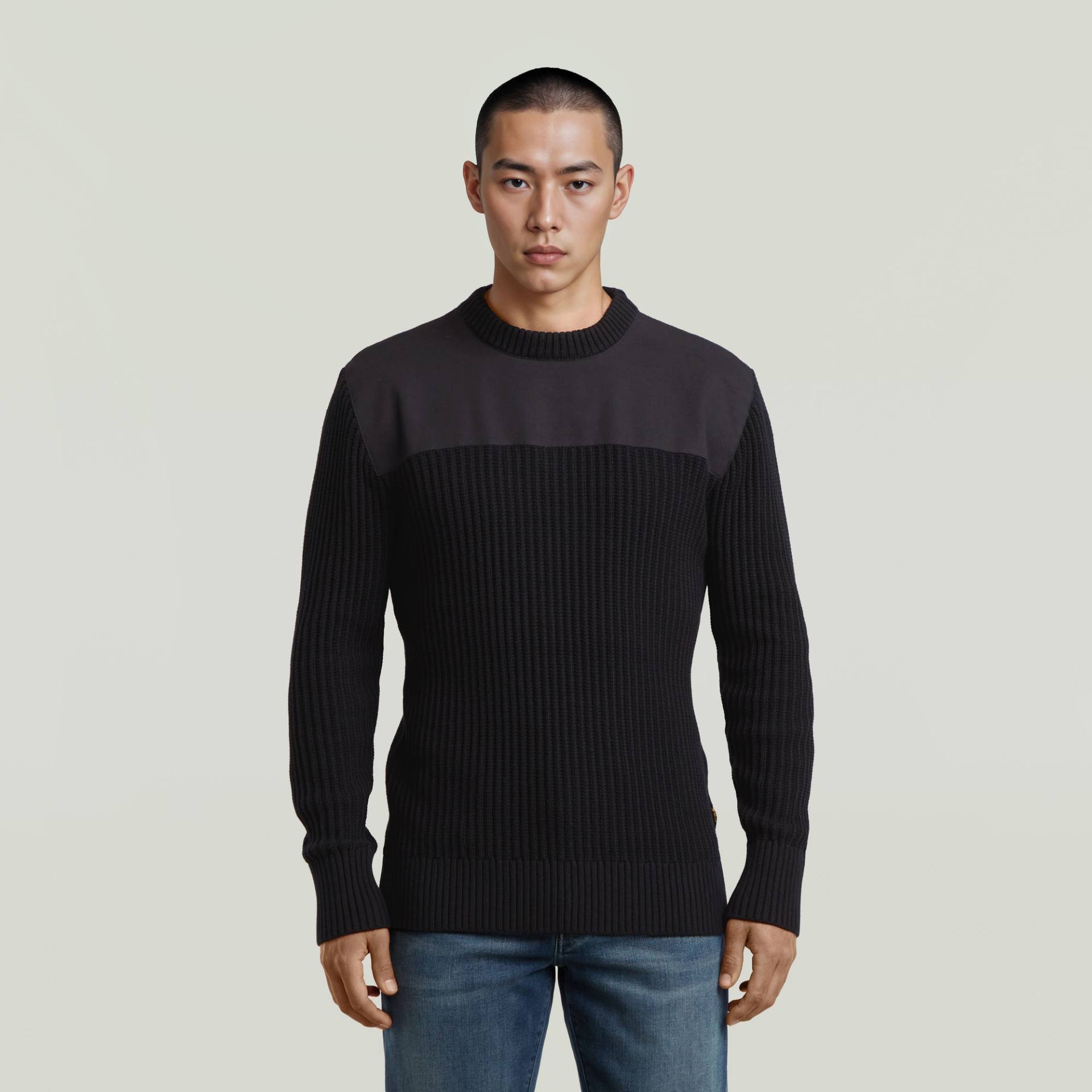 Army Rib Knit Pullover von G-STAR
