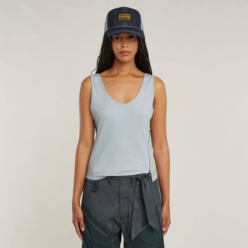 Asymmetrical Zip Slim Tanktop Asymmetrical Zip Slim Tanktop von G-STAR