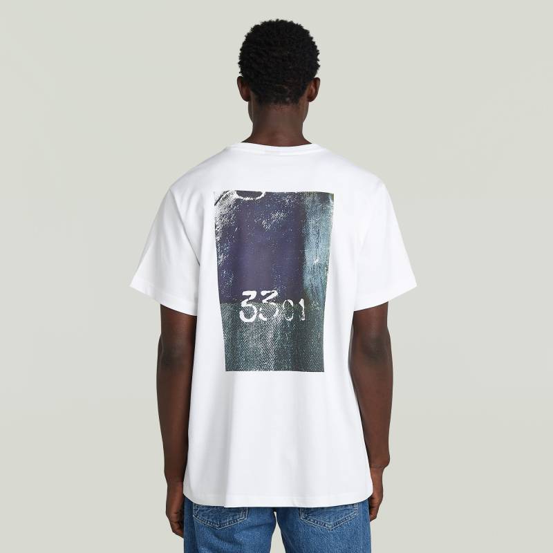 Back Photo Print Loose T-Shirt von G-STAR