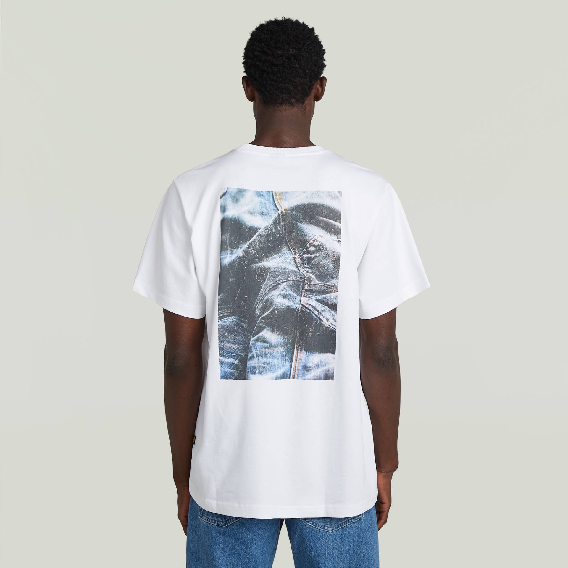 Back Photo Print Loose T-Shirt von G-STAR