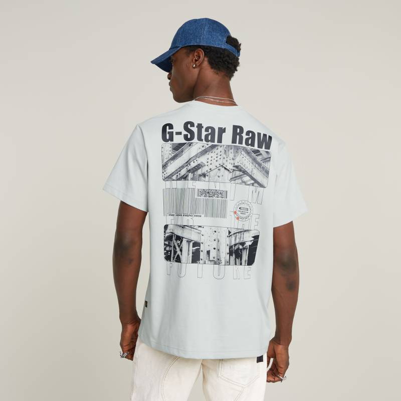 Barcode Back Graphic Loose T-Shirt von G-STAR