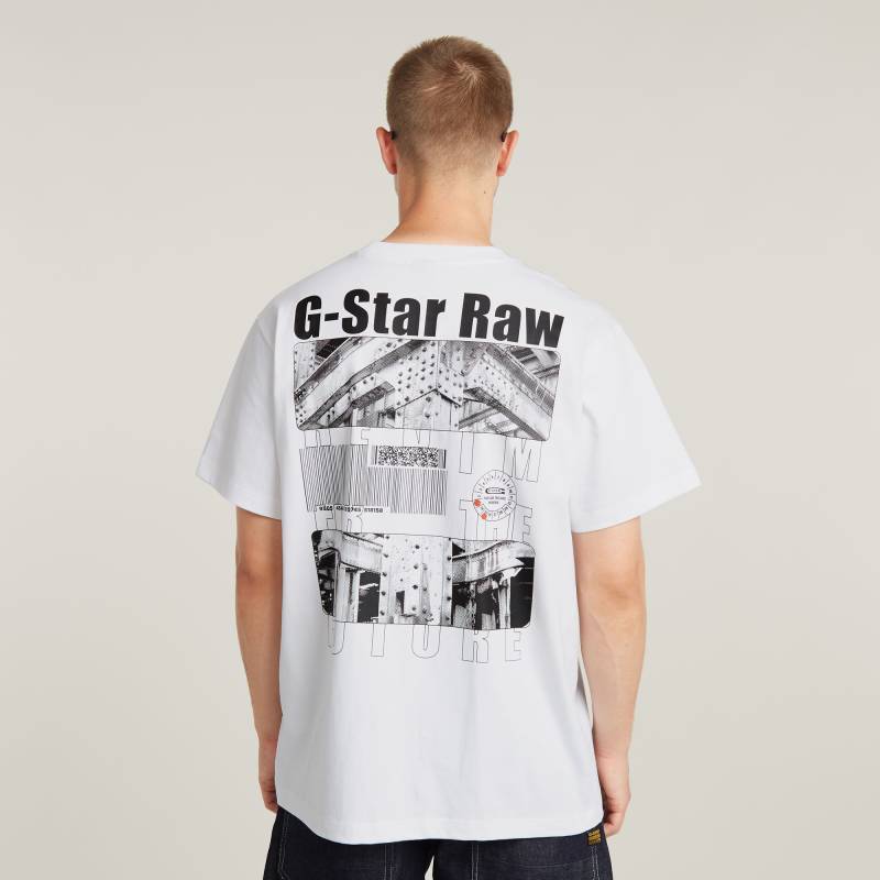 Barcode Back Graphic Loose T-Shirt von G-STAR