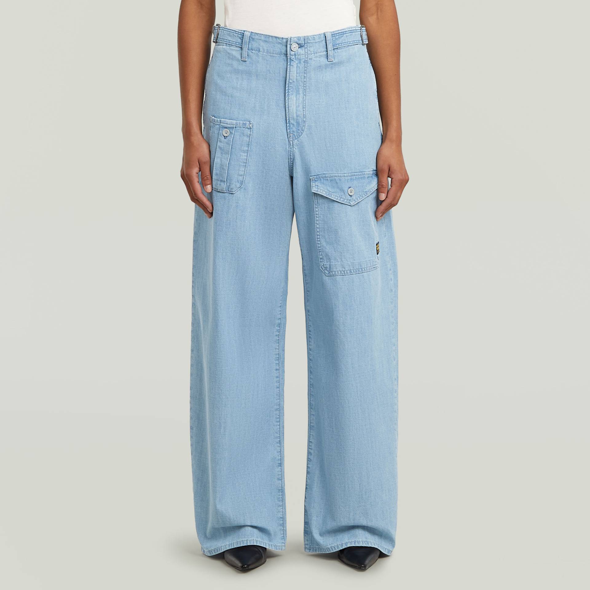 Belted Cargo Loose Jeans von G-STAR
