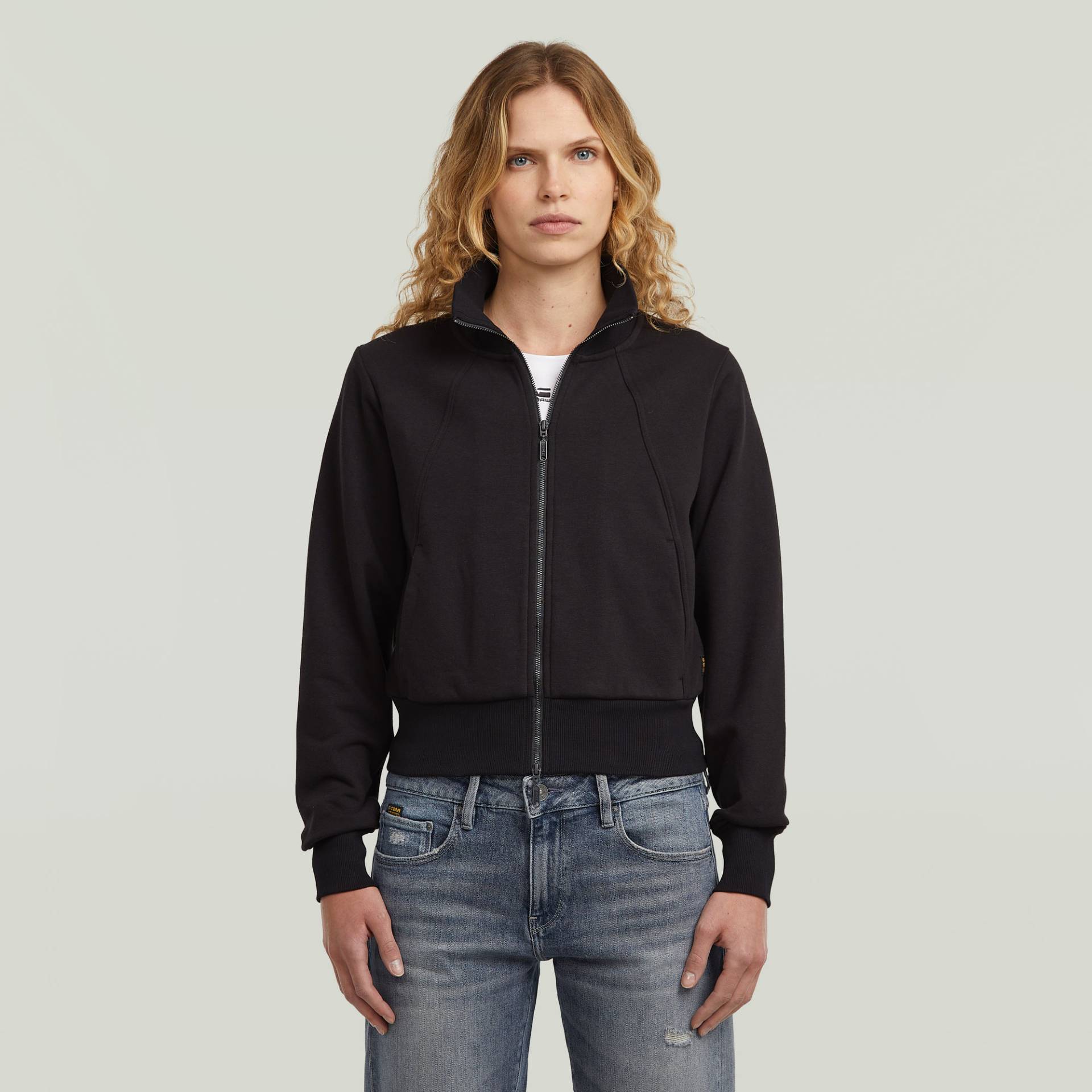 Biker Slim Sweater-Jacke von G-STAR