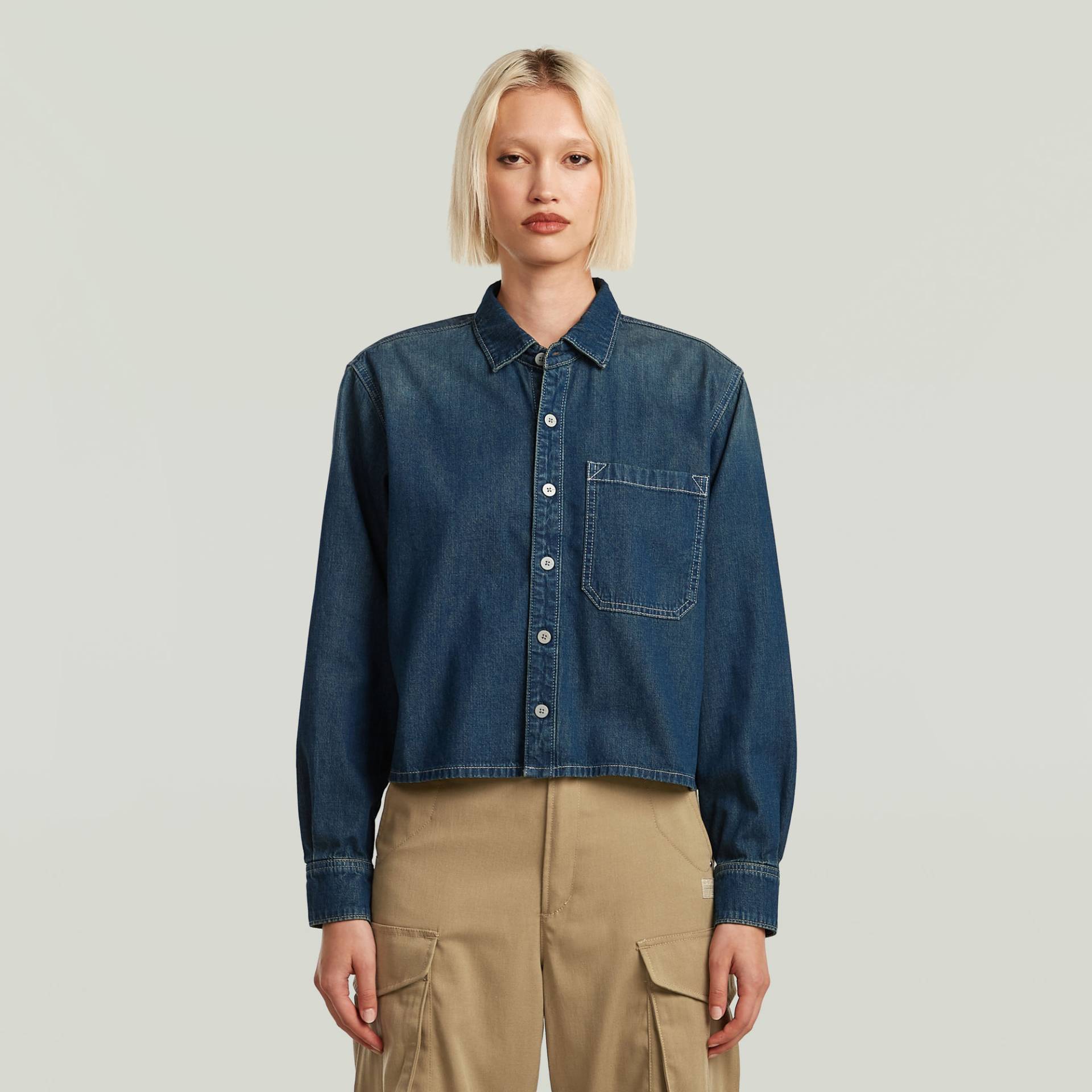 Boxy Relaxed 1-Pocket Shirt von G-STAR