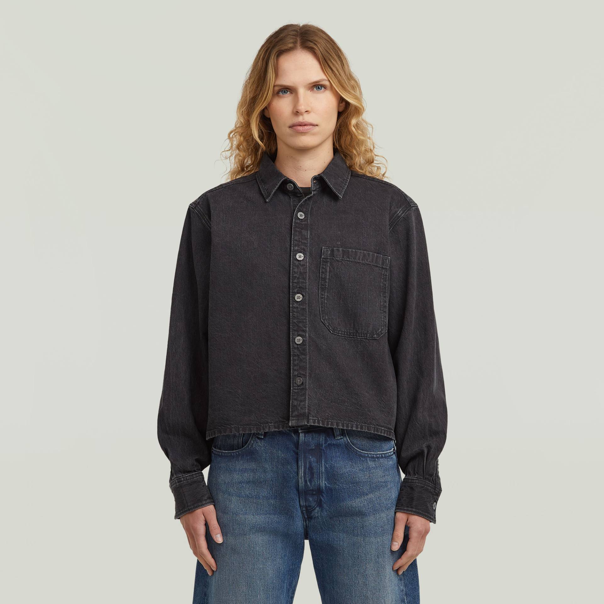 Boxy Relaxed 1-Pocket Shirt von G-STAR