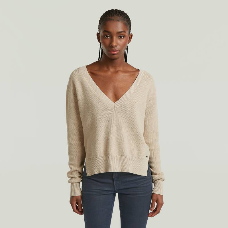 Boxy V-Neck Pullover von G-STAR