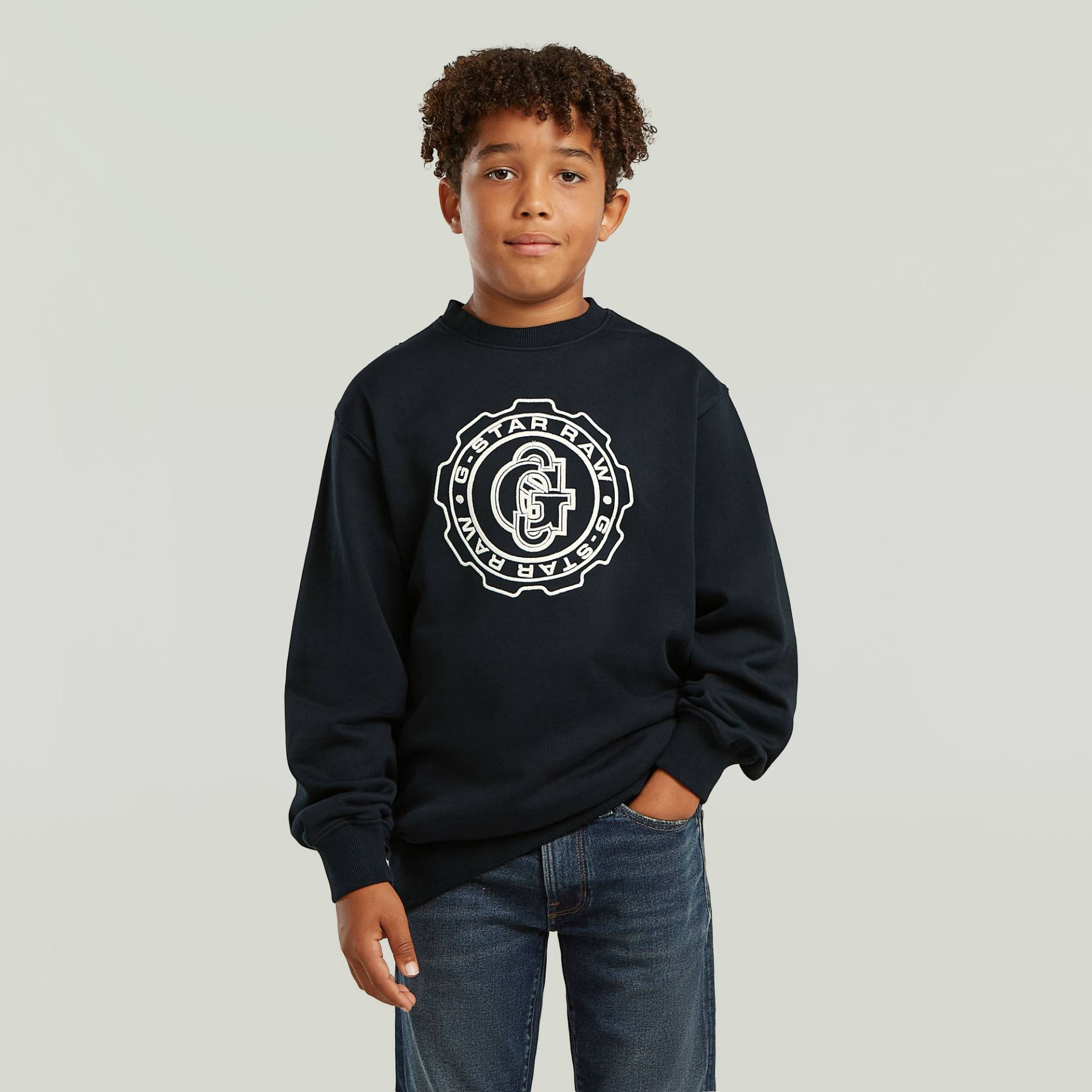 Boys ALD Crew Sweatshirt von G-STAR