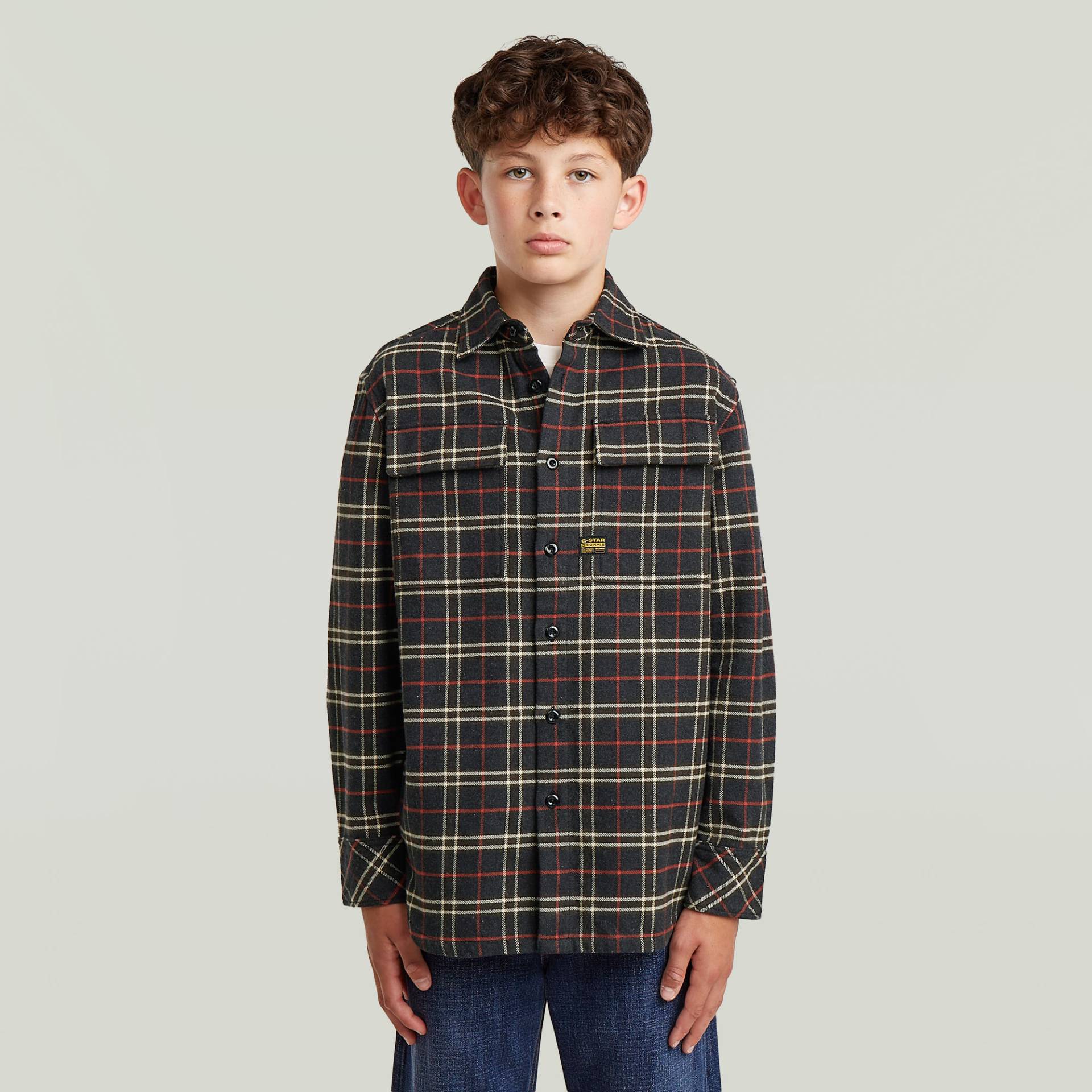 Boys CPO Regular Shirt von G-STAR